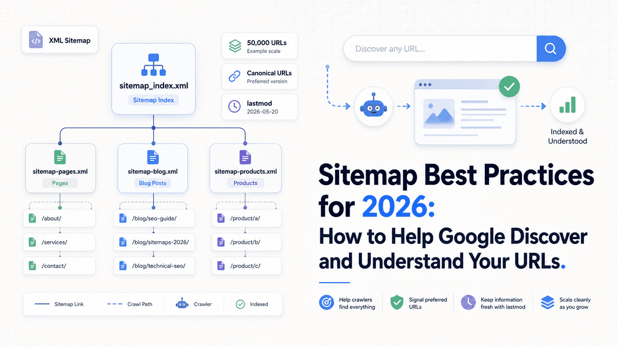 Sitemap Best Practices for 2026: How to Help Google Discover and Understand Your URLs