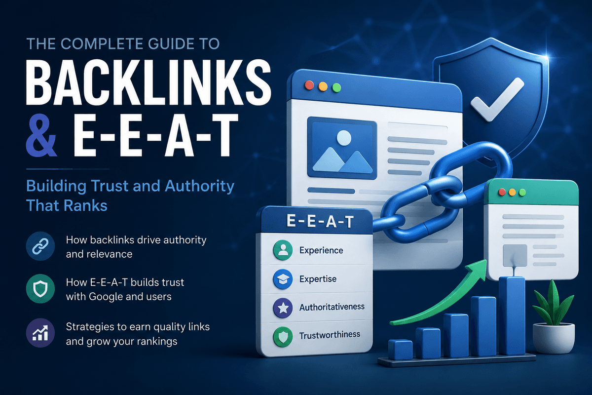 Importance of Backlinks in SEO: The Complete Guide to Backlinks and E-E-A-T (Building Trust and Authority)