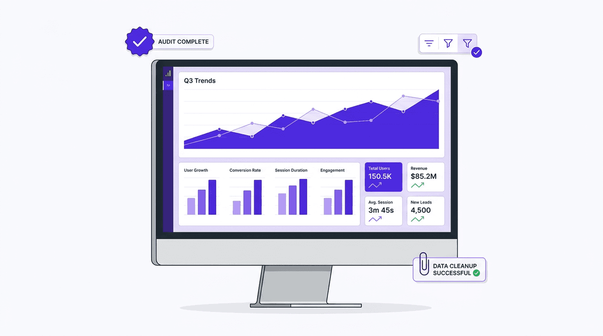 Google Analytics Data Cleanup: 2026 Spring Cleaning Checklist for Accurate Q3 Insights