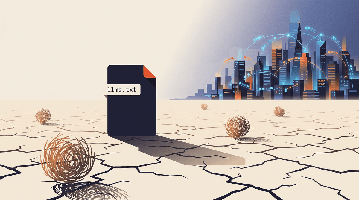 97% of llms.txt Files Are Never Read — So Where Should AI Visibility Effort Actually Go?