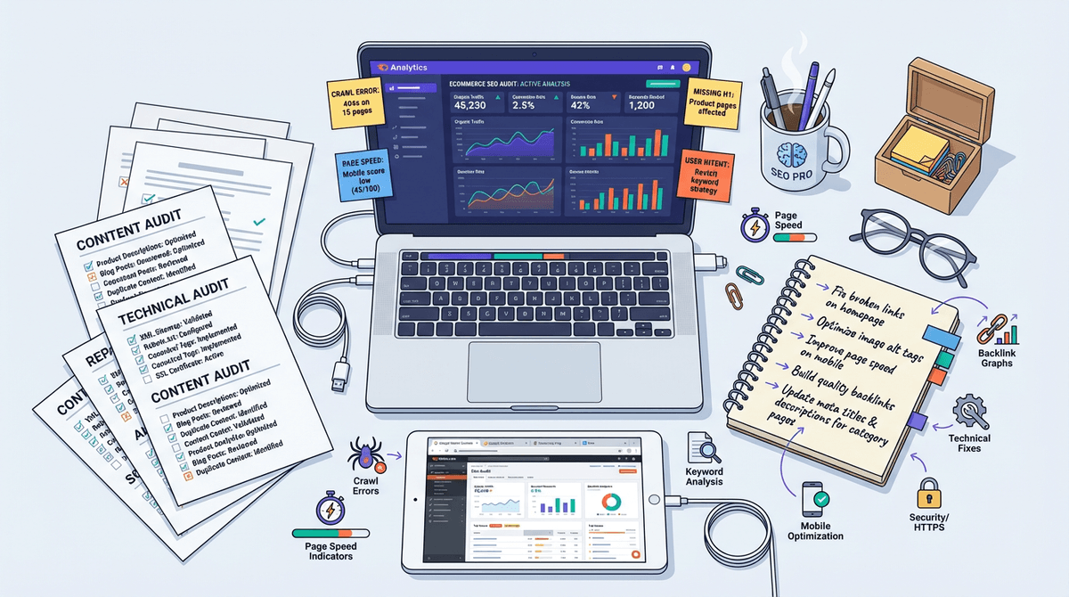 How to Conduct a Comprehensive Ecommerce SEO Audit in 2026: A Step-by-Step Guide