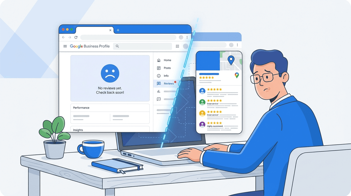 Google Business Profile 'No Reviews Yet' Error: What It Is and What to Do