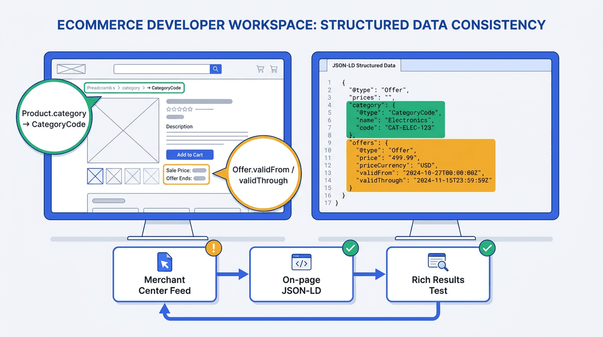 Merchant Listing Structured Data: Google's New Category and Sale Duration Properties